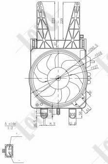 Fan, engine cooling LORO 016-014-0004-R - image 4