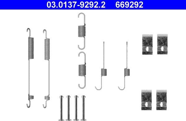 Accessory Kit, brake shoes 03.0137-9292.2