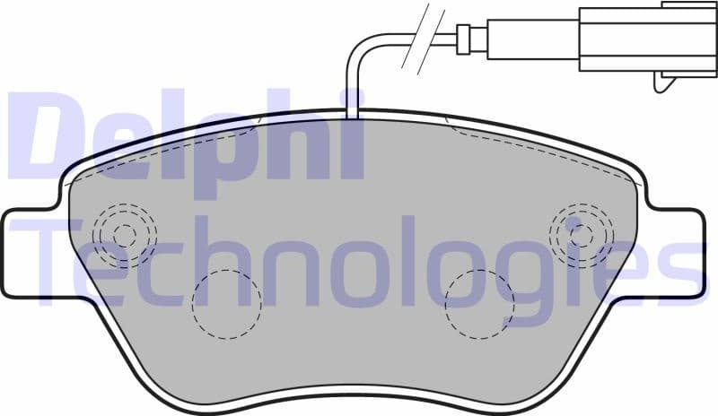 Brake Pad Set, disc brake LP2230