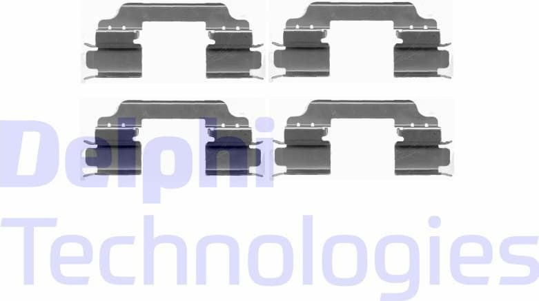 Accessory Kit, disc brake pad LX0425