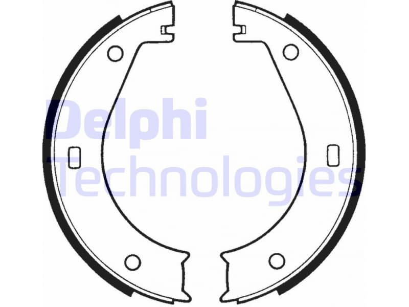 Brake Shoe Set, parking brake LS1573