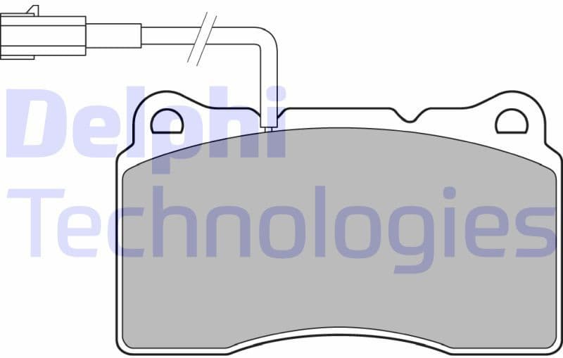 Brake Pad Set, disc brake LP3157