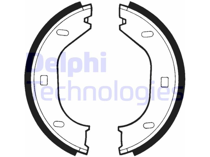 Brake Shoe Set, parking brake LS1370