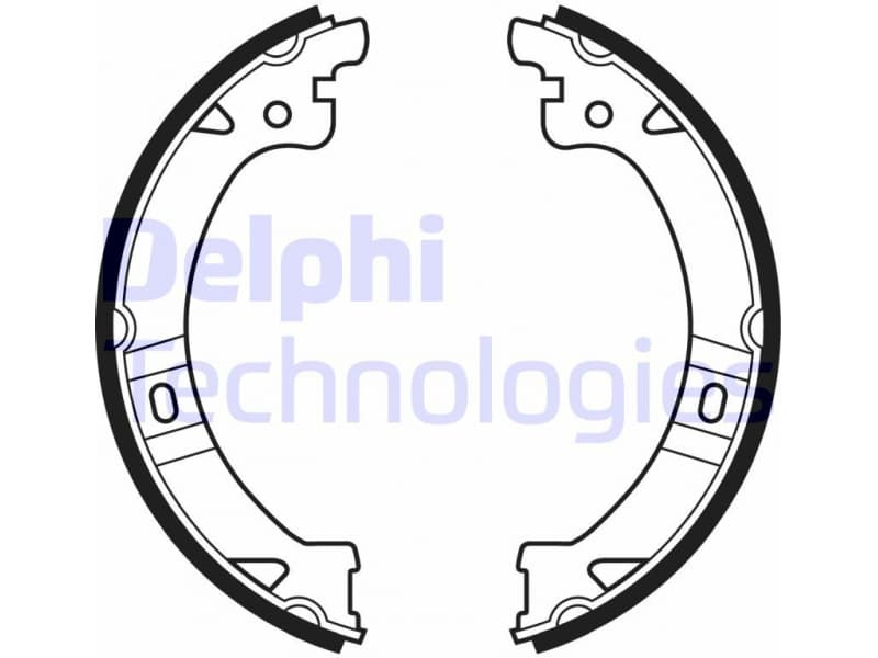 Brake Shoe Set, parking brake LS1977