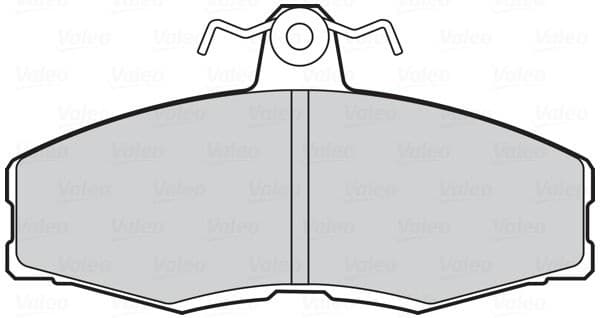 Brake Pad Set, disc brake ESSENTIAL 301217