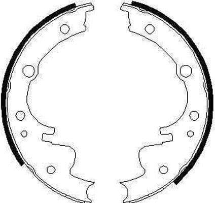 Brake Shoe Set GS6220 - image 3