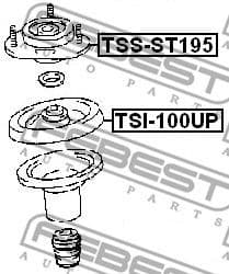 Suspension Strut Support Mount TSS-ST195 - image 2