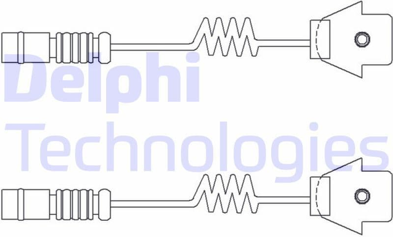 Warning Contact, brake pad wear LZ0111