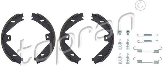Brake Shoe Set, parking brake 407 762