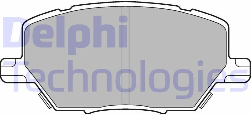 Brake Pad Set, disc brake LP3184