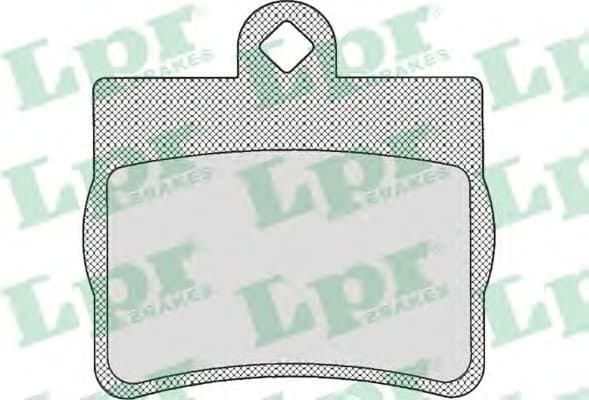 Brake Pad Set, disc brake 5SP725 .