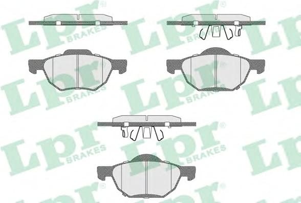 Brake Pad Set, disc brake 5SP1211.