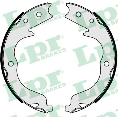 Brake shoes handbrake 89860