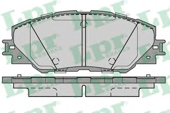 Brake Pad Set, disc brake 5SP1282 .