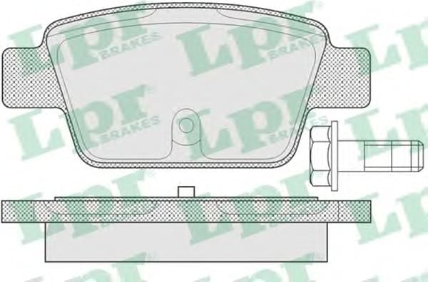 Brake Pad Set, disc brake 5SP780 .