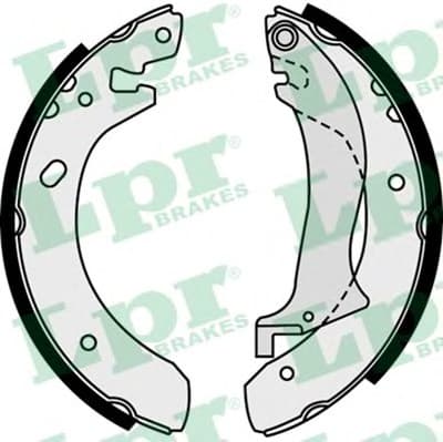 Brake shoes 87510