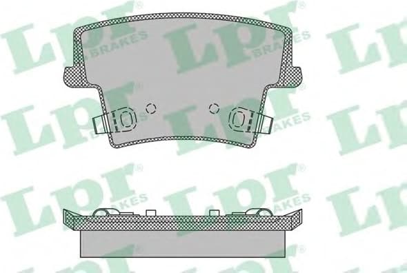 Brake Pad Set, disc brake 5SP1400.