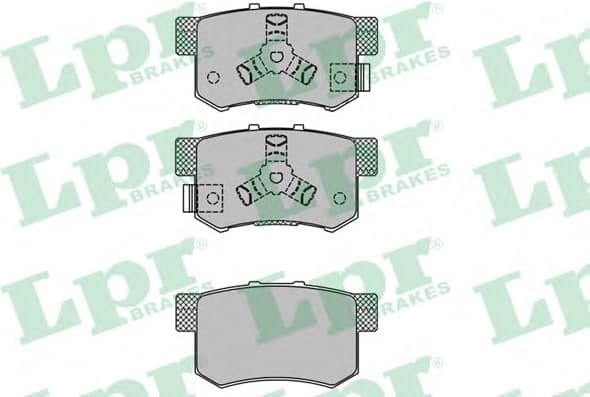 Brake Pad Set, disc brake 5SP1404.
