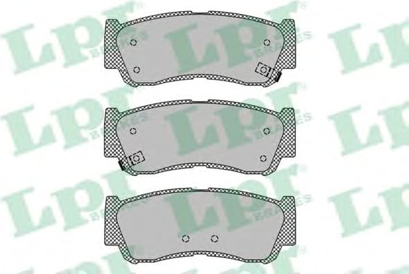 Brake Pad Set, disc brake 5SP1417.