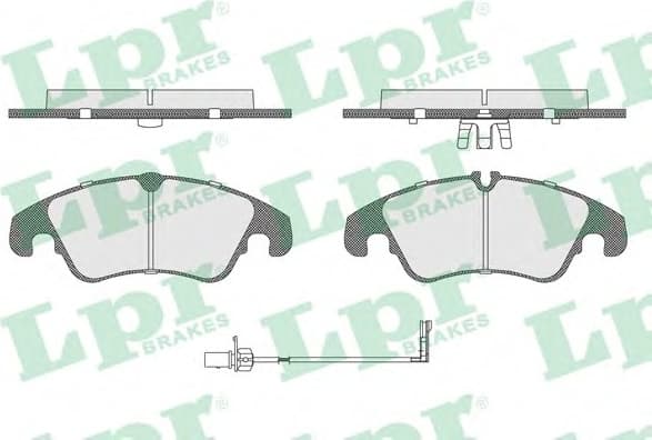 Brake Pad Set, disc brake 5SP1420A.