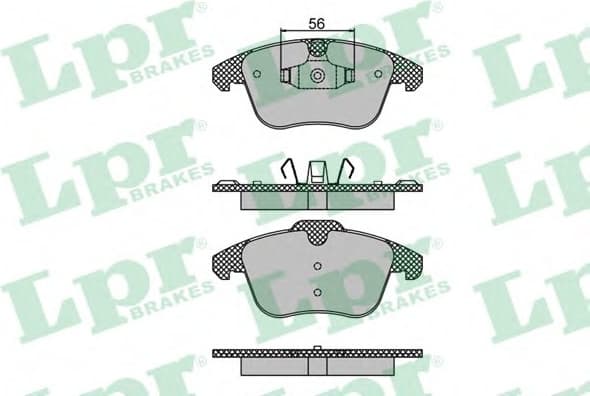 Brake Pad Set, disc brake 5SP1480.