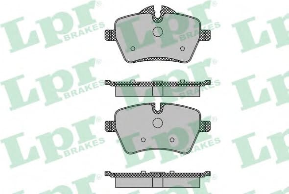 Brake pads front 5SP1485.