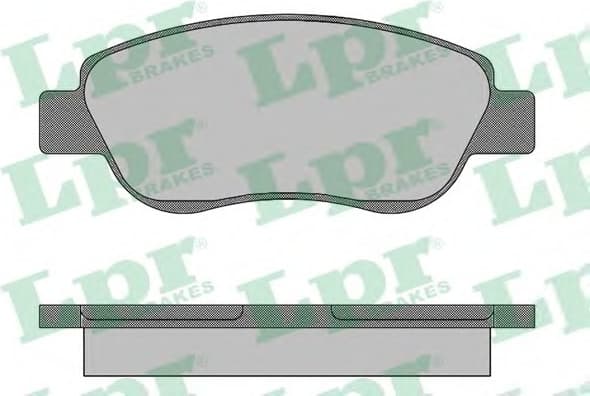 Brake pads front 5SP1491.