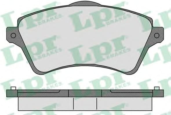 Brake Pad Set, disc brake 5SP833