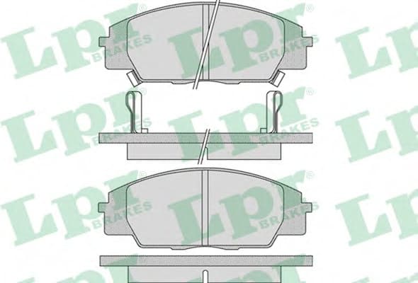 Brake Pad Set, disc brake 5SP1070
