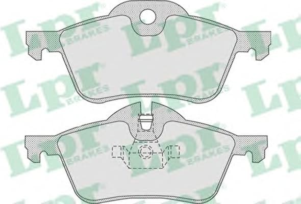 Brake Pad Set, disc brake 5SP851