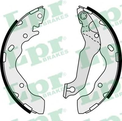 Brake shoes 88015