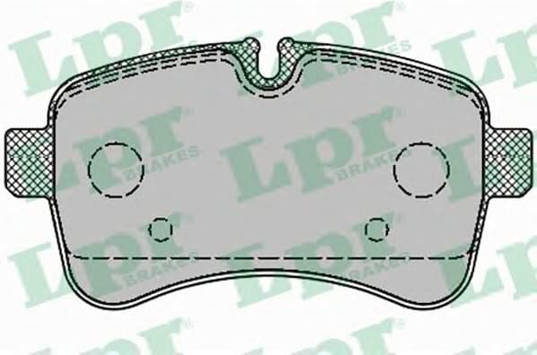Brake pads rear 5SP1296A