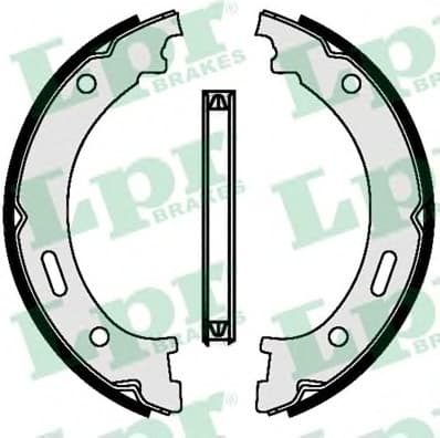 Brake shoes handbrake 89530