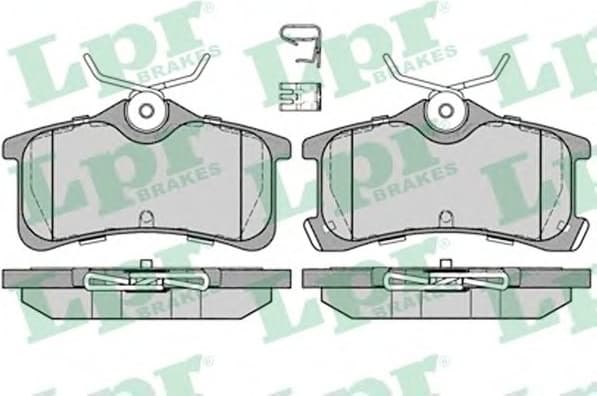 Brake Pad Set, disc brake 5SP1233