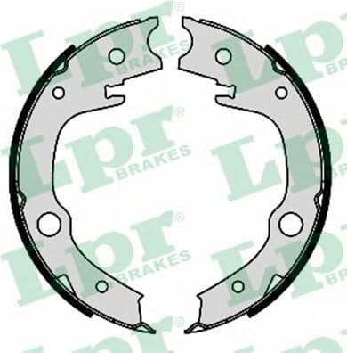 Brake shoes handbrake 89340