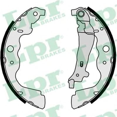 Brake shoes 89890