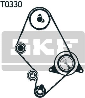 Timing belt kit VKMA91124 - image 2