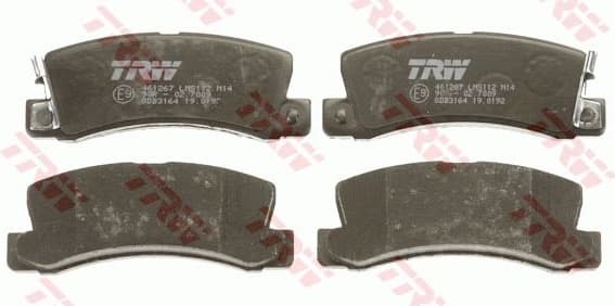 Brake Pad Set, disc brake COTEC GDB3164 - image 4