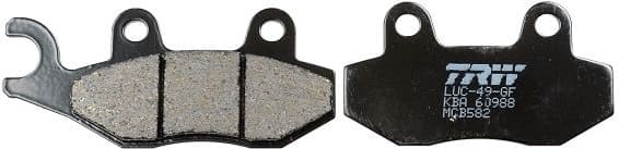 Brake Pad Set, disc brake Organic Allround MCB582 - image 2