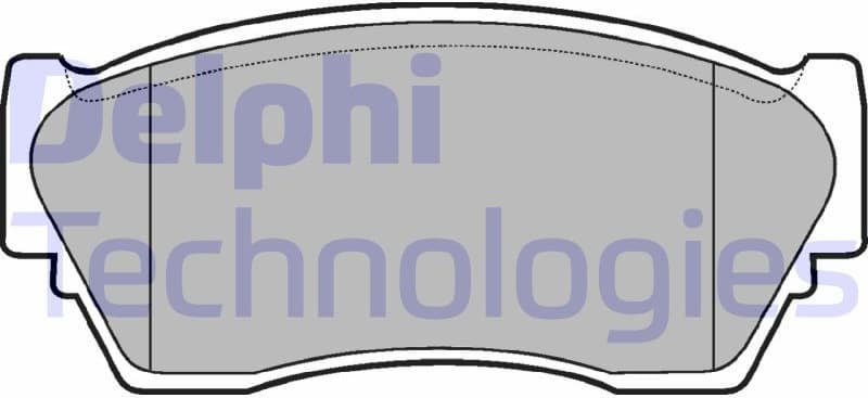 Brake Pad Set, disc brake LP804