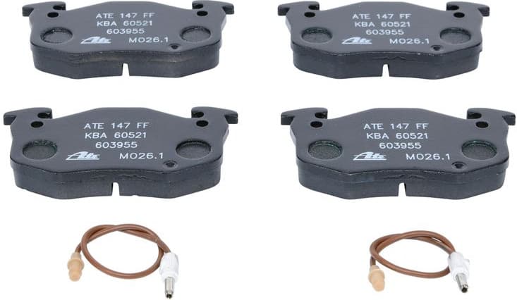 Brake Pad Set, disc brake 13.0460-3955.2 - image 2