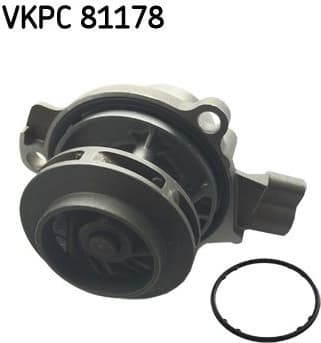 Water Pump, engine cooling Aquamax VKPC81178 - image 2