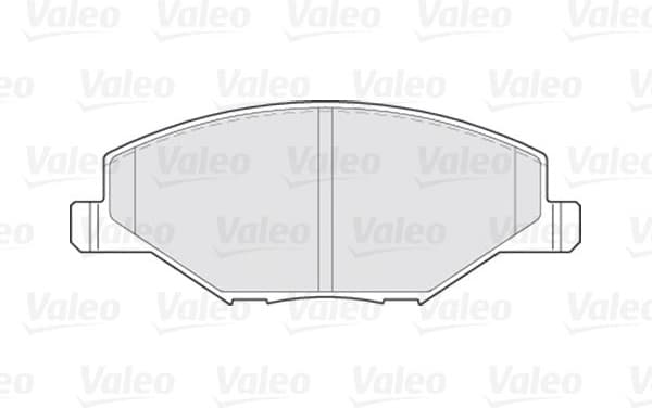 Brake Pad Set, disc brake ESSENTIAL 301354 - image 2