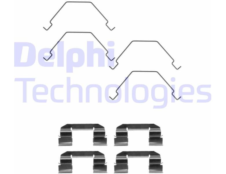 Accessory Kit, disc brake pad LX0375