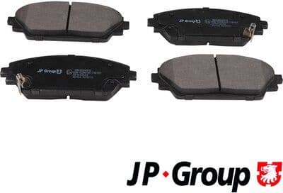 Brake Pad Set, disc brake JP 3863604910