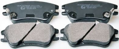 Brake Pad Set, disc brake B111248