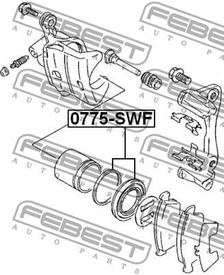 Repair Kit, brake caliper 0775-SWF - image 2