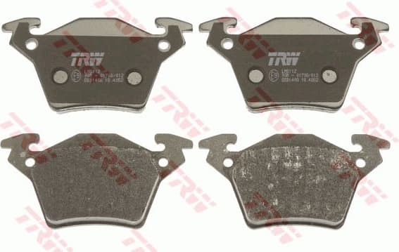 Brake Pad Set, disc brake COTEC GDB1408 - image 4