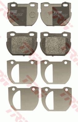 Brake Pad Set, disc brake COTEC GDB1666 - image 3