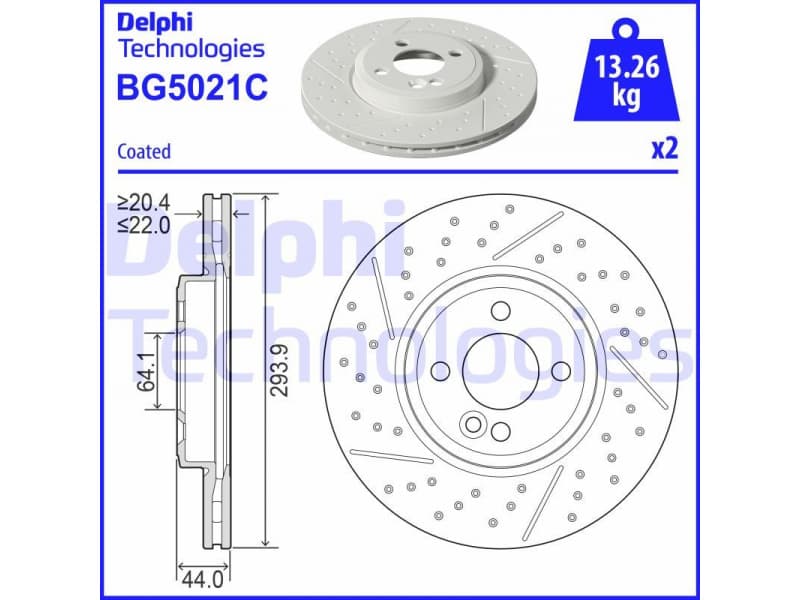 Brake Disc BG5021C